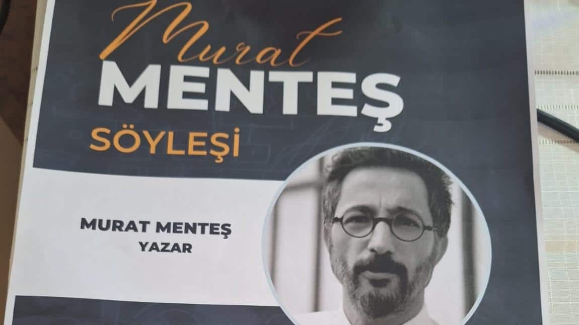 Liselerde Bilim Uygulamaları Projesi Kapsamında Yazarımız Murat MENTEŞ Antalya Lisemizde